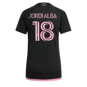 Inter Miami Jordi Alba #18 Gostujuci Dres za Ženska 2024-25 Kratak Rukavima